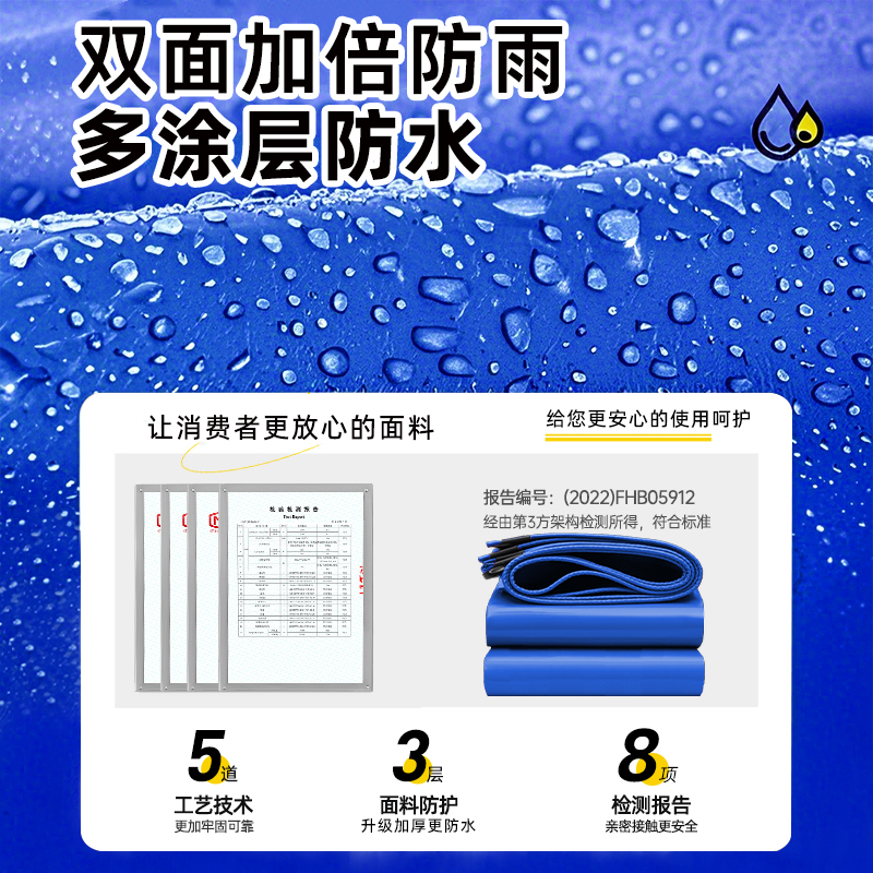 防汛必备神器：罩箱子雨应急帆布篷布箱防尘专用罩，防汛加厚罩子消防物资沙袋收纳大揭秘！