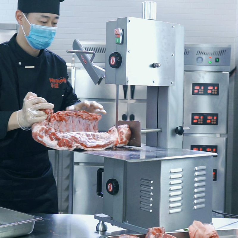 华菱西厨不锈钢锯骨机：厨房利器，轻松搞定硬骨头！