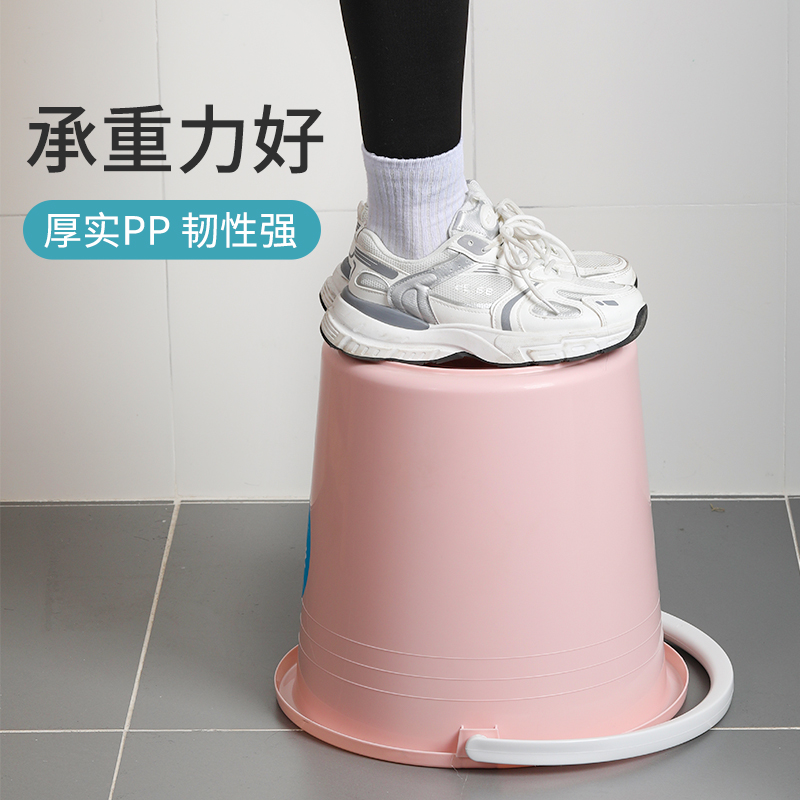 加厚食品级塑料桶带盖，家庭储物新神器，大容量轻松搞定！️