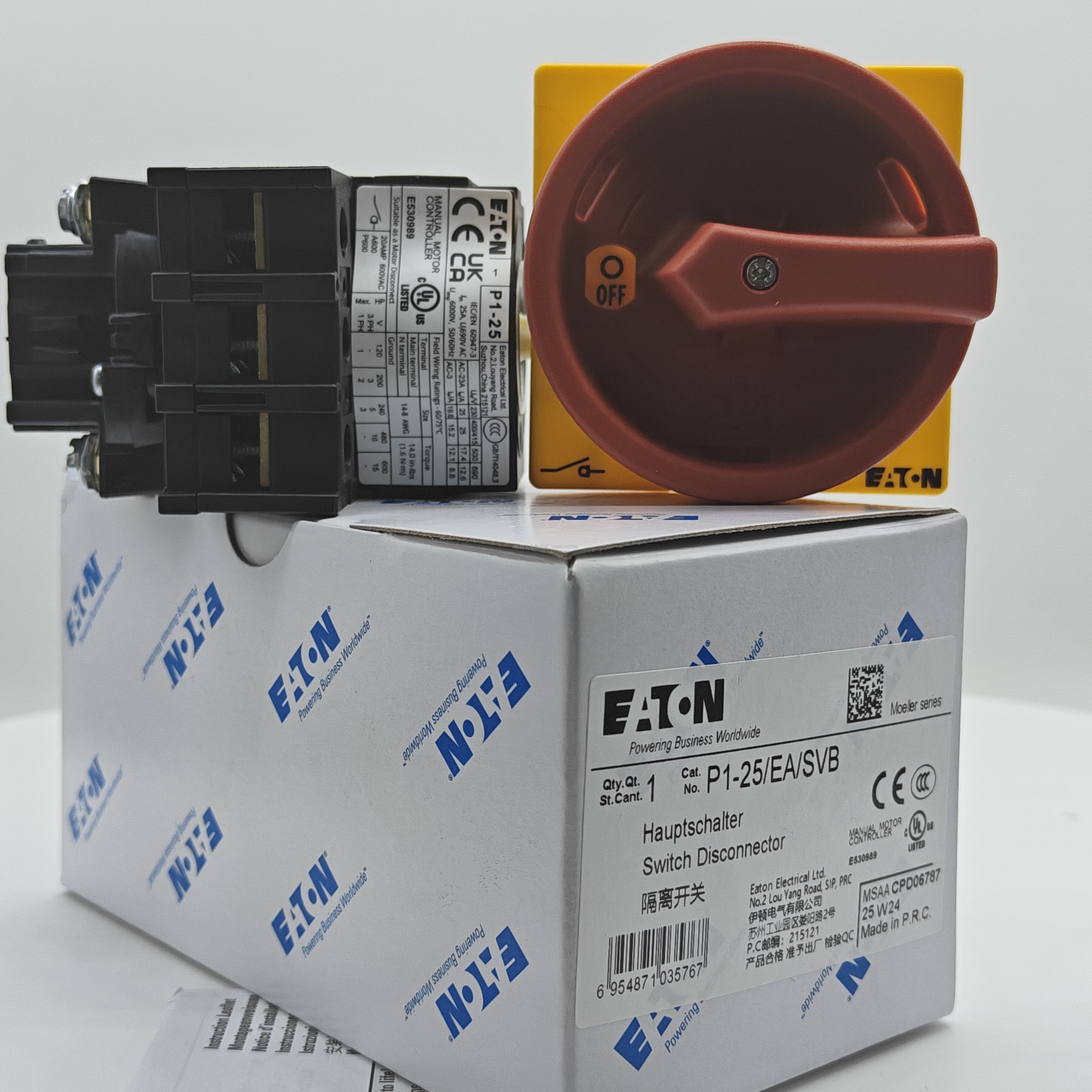 P3-100/EA/SVB负荷隔离开关：伊顿EATON正品，安全用电新选择！