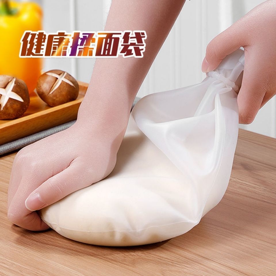 加厚揉面袋：厨房烘焙神器，轻松搞定面团难题！