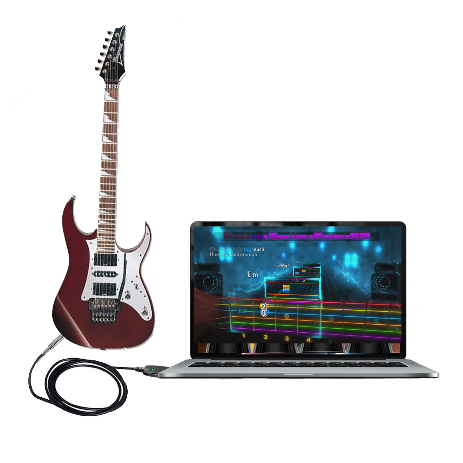 摇滚史密斯线Rocksmith真香警告！这根吉他线让我原地封神