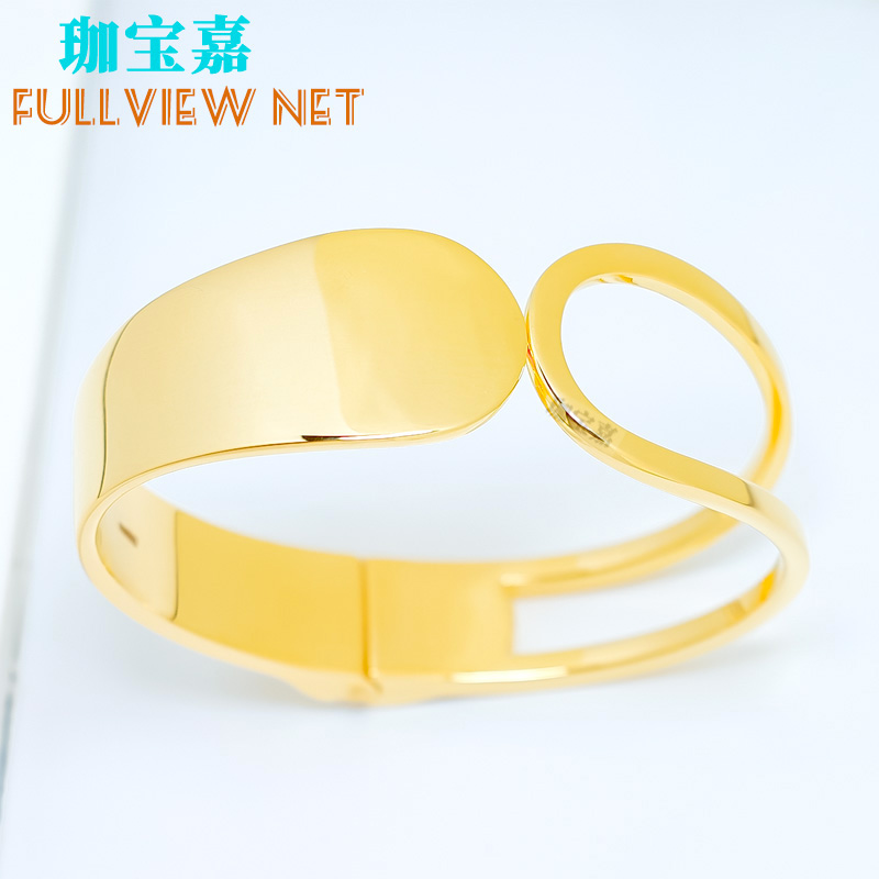 5D黄金精品固口手镯：经典时尚，彰显品味的必备佳品✨