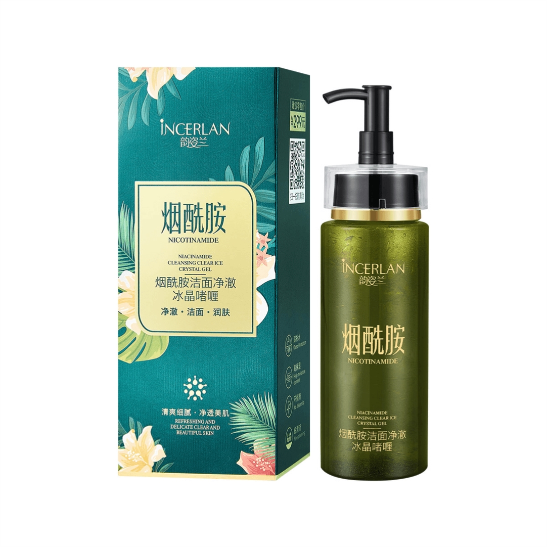 韵姿兰冰晶啫喱烟酰胺精华：温和去角质，深层清洁不刺激的秘密武器！