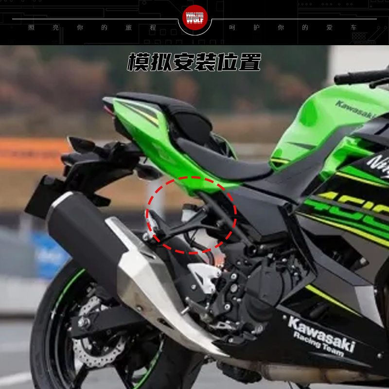 雅马哈R3/R6/R1改装神器：竞技GP风翼，让你的摩托车瞬间变身赛道猛兽！