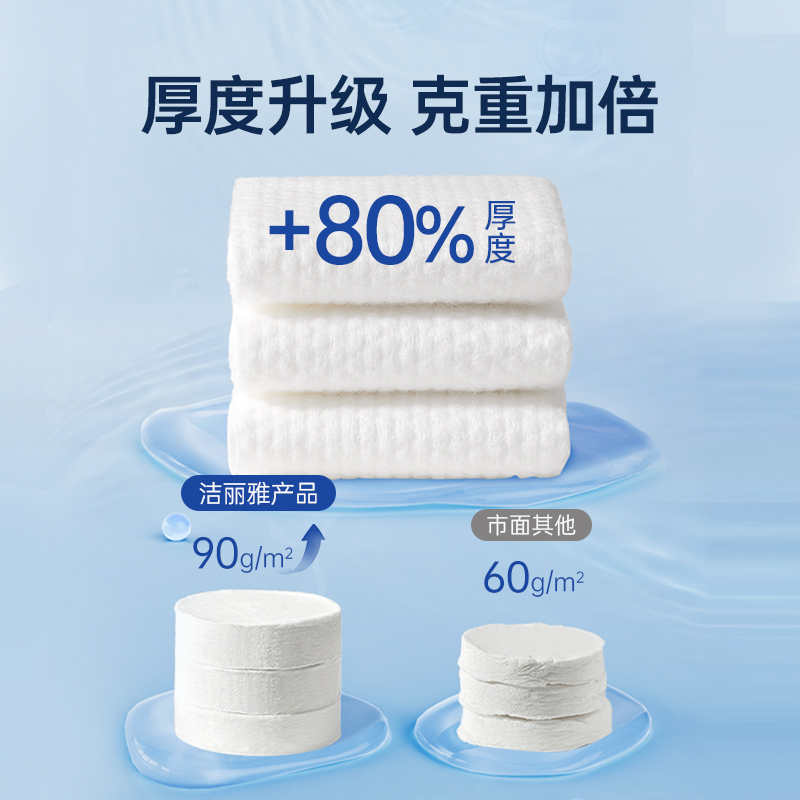 洁丽雅毛巾：干湿两用，便携旅行神器，你的出行必备好物！