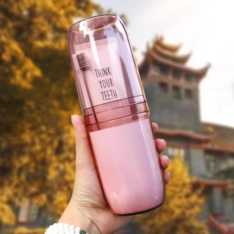 旅行必备！轻奢高档洗漱收纳杯套装，让你的旅途更精致✨