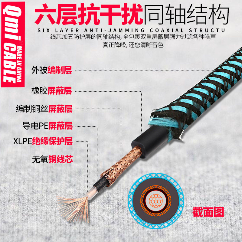 哪种类型的电吉他连接线最适合现场演出?