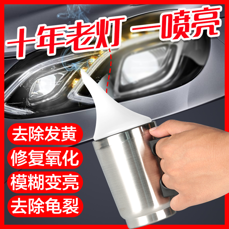大灯车灯翻新修复液设备套装：让旧车灯焕发新生的秘密武器！