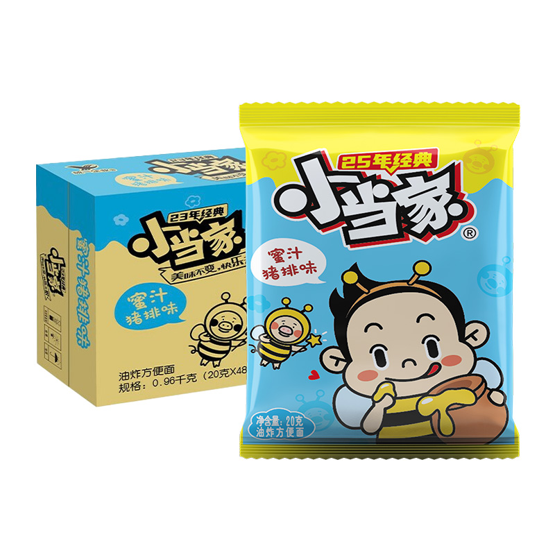 统一小当家干脆面48包整箱包邮，90后的童年记忆回来了！