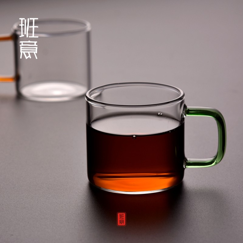 班意小茶杯功夫茶具套装：在家也能享受高端品茗体验，6只透明玻璃杯带你领略茶艺之美
