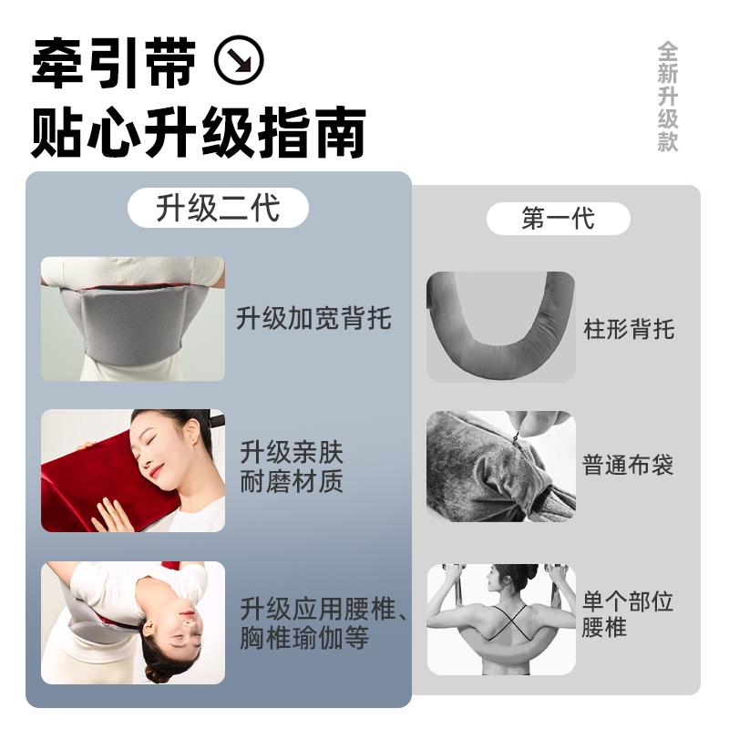 二代腰椎牵引带：家庭脊柱守护神，告别腰间盘突出的神器！