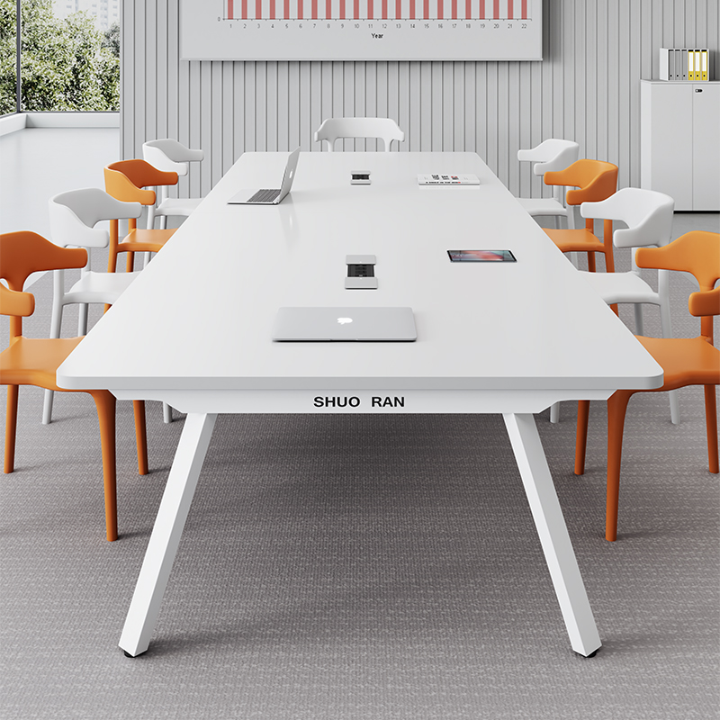 简QT-062现代会议室办公桌椅组：高效办公的秘密武器