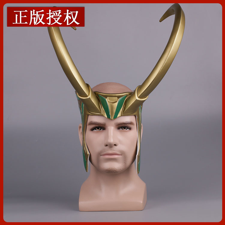洛基 Loki 头盔：万圣节Cosplay必备神器，重现《雷神3：诸神黄昏》经典瞬间！