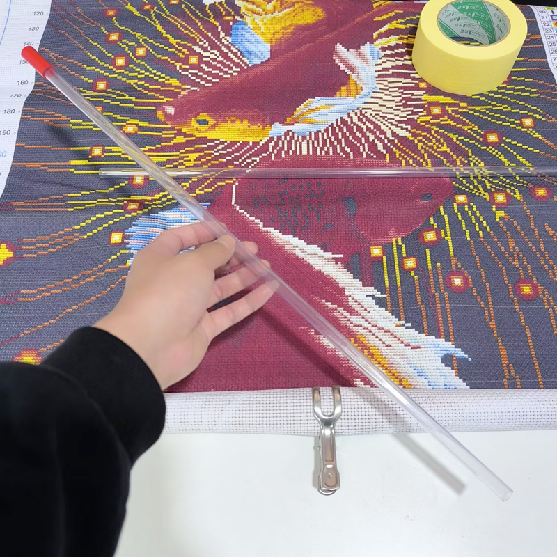 卷管固位器辅助工具：让十字绣小娥姐姐轻松驾驭绣艺!