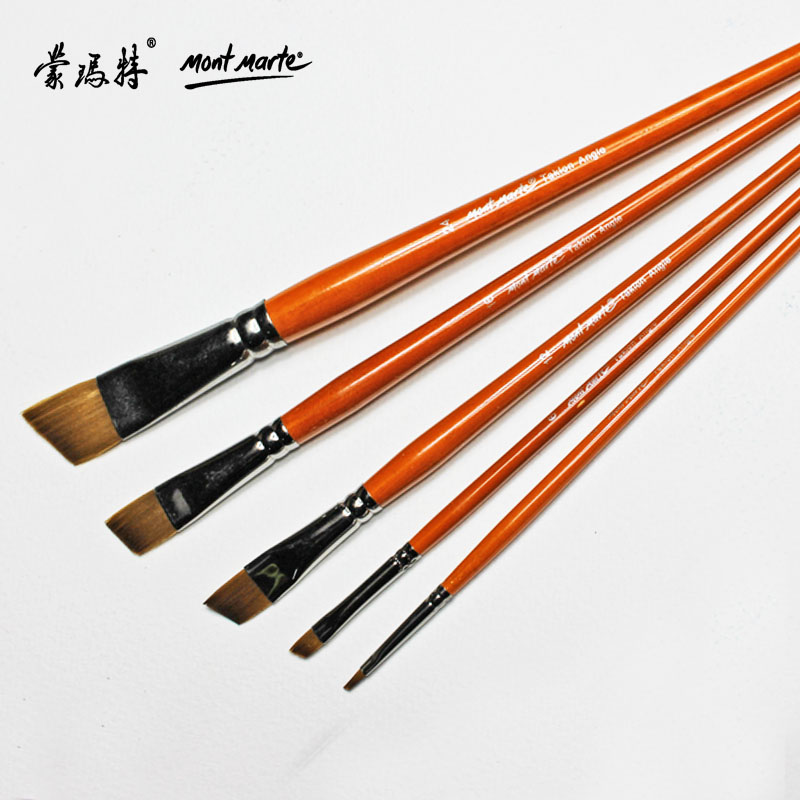 蒙玛特平锋平头尼龙笔：解锁艺术新玩法，你不可错过的全能绘画神器！