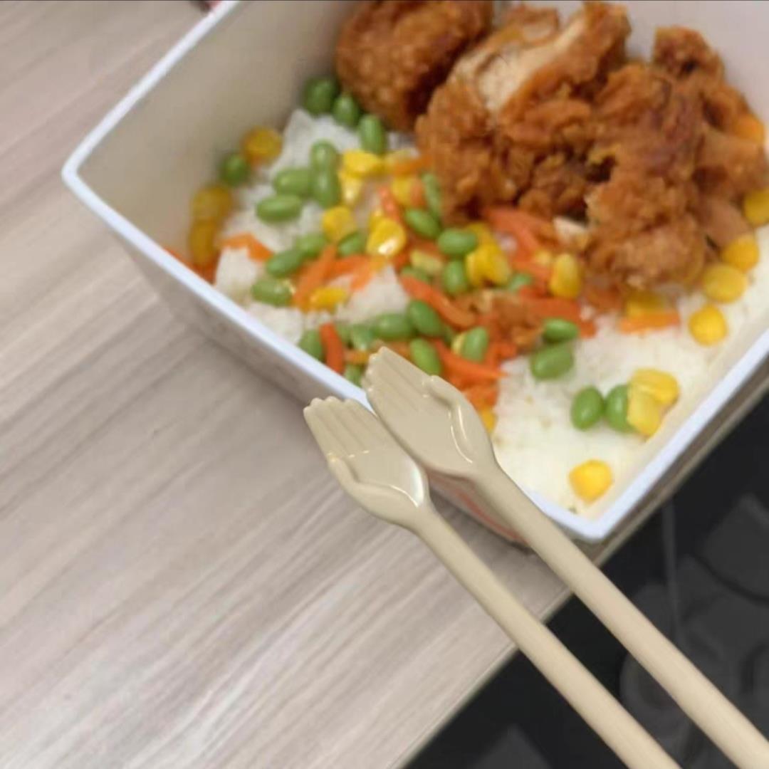 双枪便携筷子：抗菌防霉，便携又耐用，学生儿童必备神器！