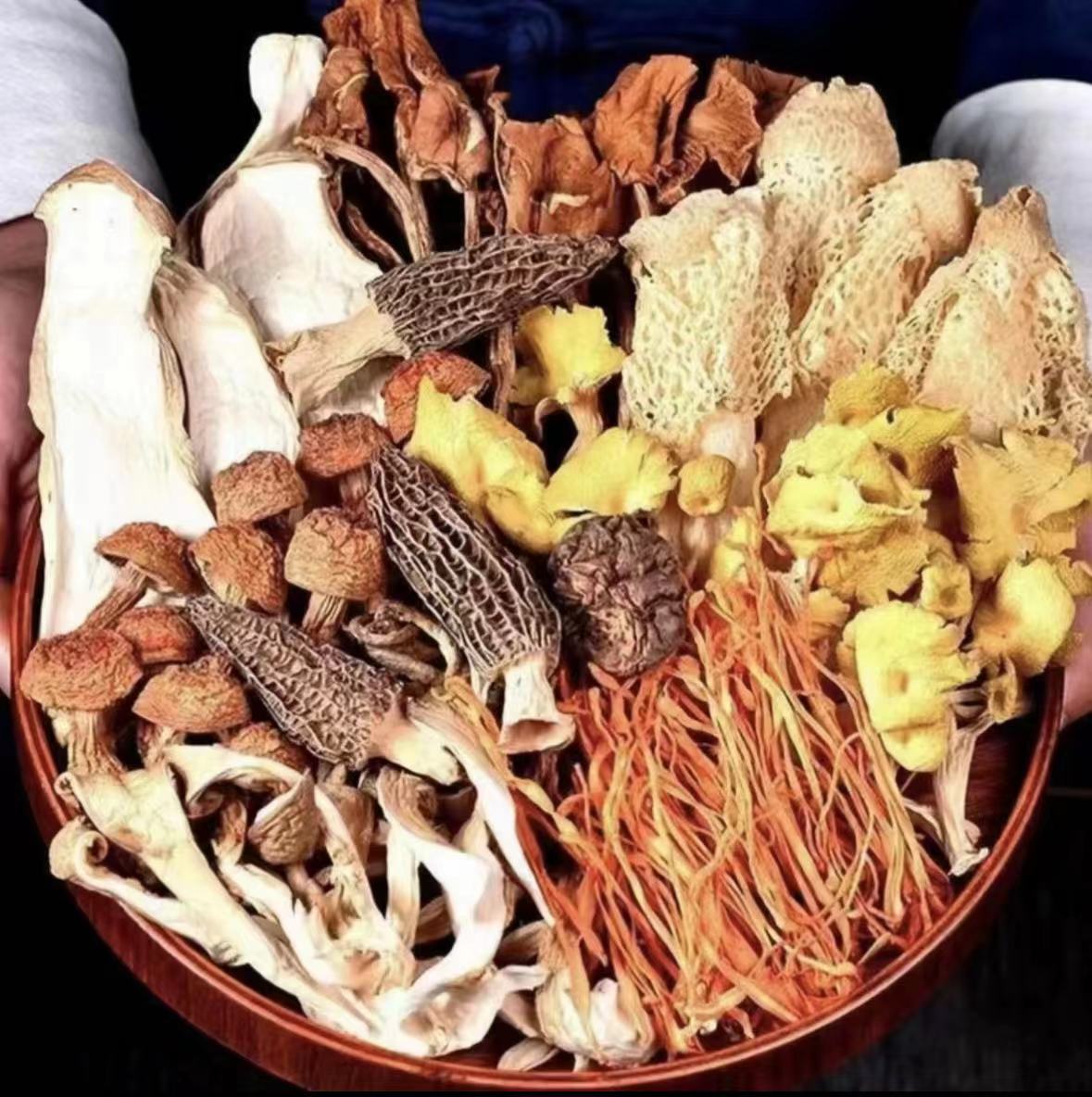 云南羊肚菌虫草花汤包：野生珍馐，一碗汤里的山野精华