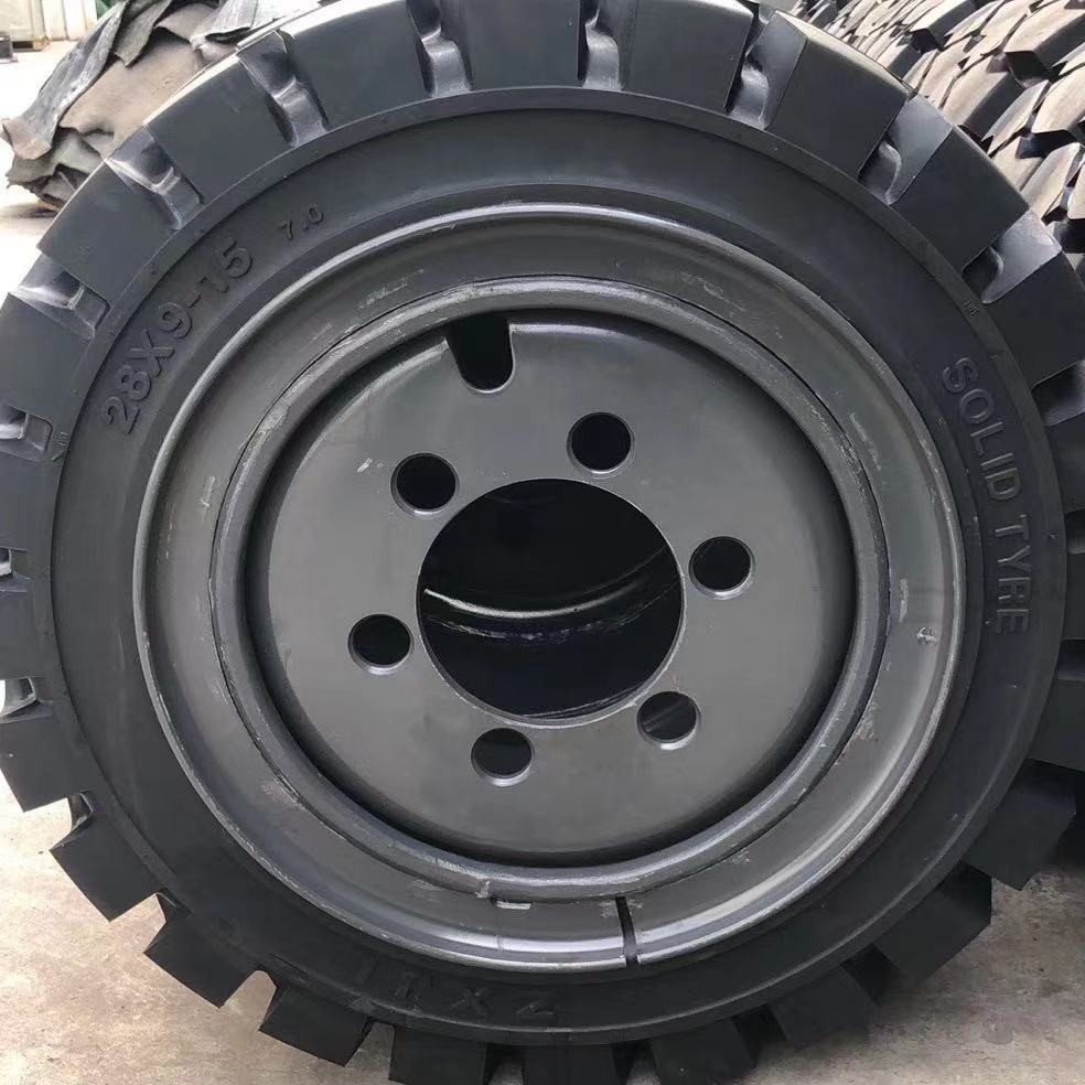 500-8叉车轮胎 &amp; 650-10实心轮：工业搬运的完美搭档，让工作更轻松！