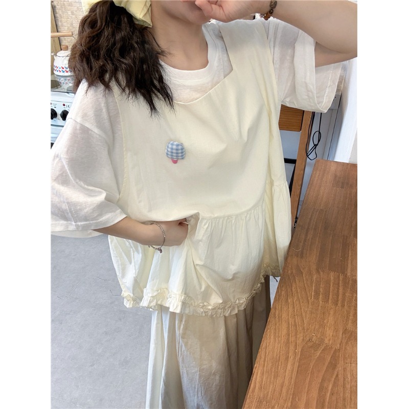 PPHOME小个子文艺穿搭套装：夏季甜美的叠穿魔法✨