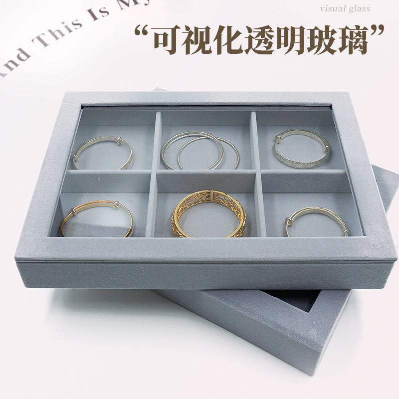 收纳神器来了！可调自由绒布戒指盒太香了，家里乱成狗的姐妹快冲！✨