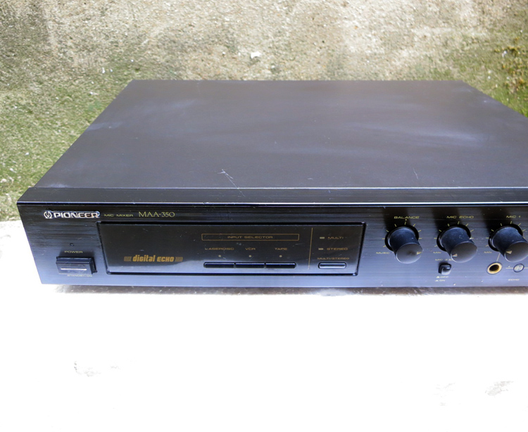 日本原装进口PIONEER/先锋MAA-350卡拉OK混响器：K歌神器，音质革命！