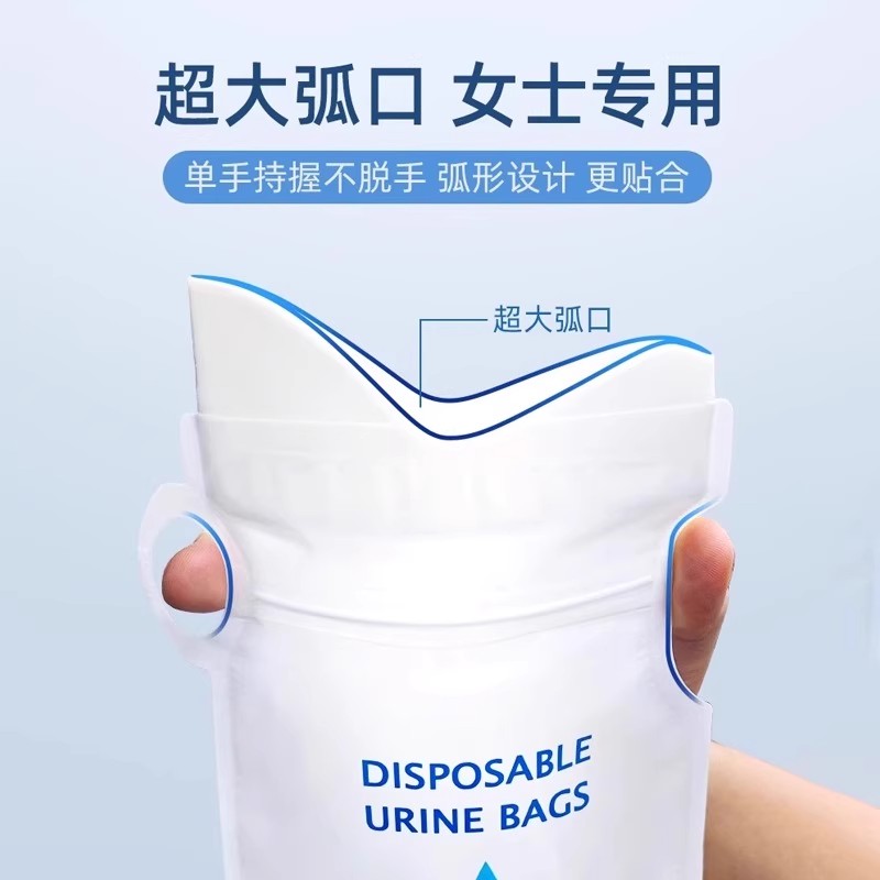 应急尿袋：女性出行必备，便携尿尿神器，再也不怕找不到厕所！✨