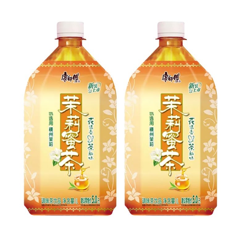 康师傅冰红茶饮料1L/瓶：解渴神器，夏日清凉首选！