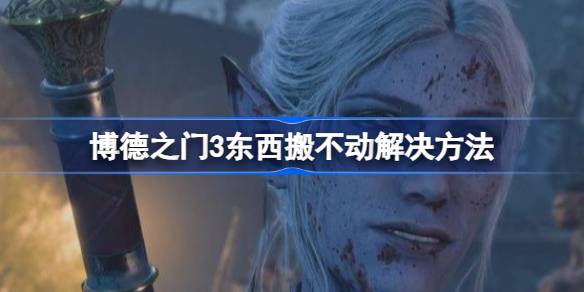 博德之门3东西搬不动怎么办 博德之门3东西搬不动解决方法
