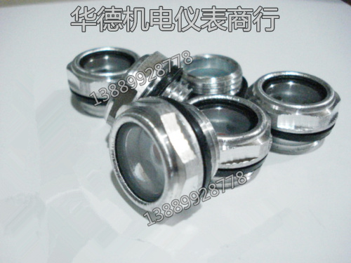 六角铝合金油窗油标视油镜：工业设备中的“透视眼”，如何选择耐高温钢化玻璃减速机油位观察镜？