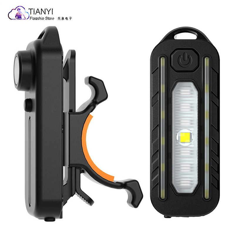 夜间骑行如何选择便携的充电LED背包警示灯？