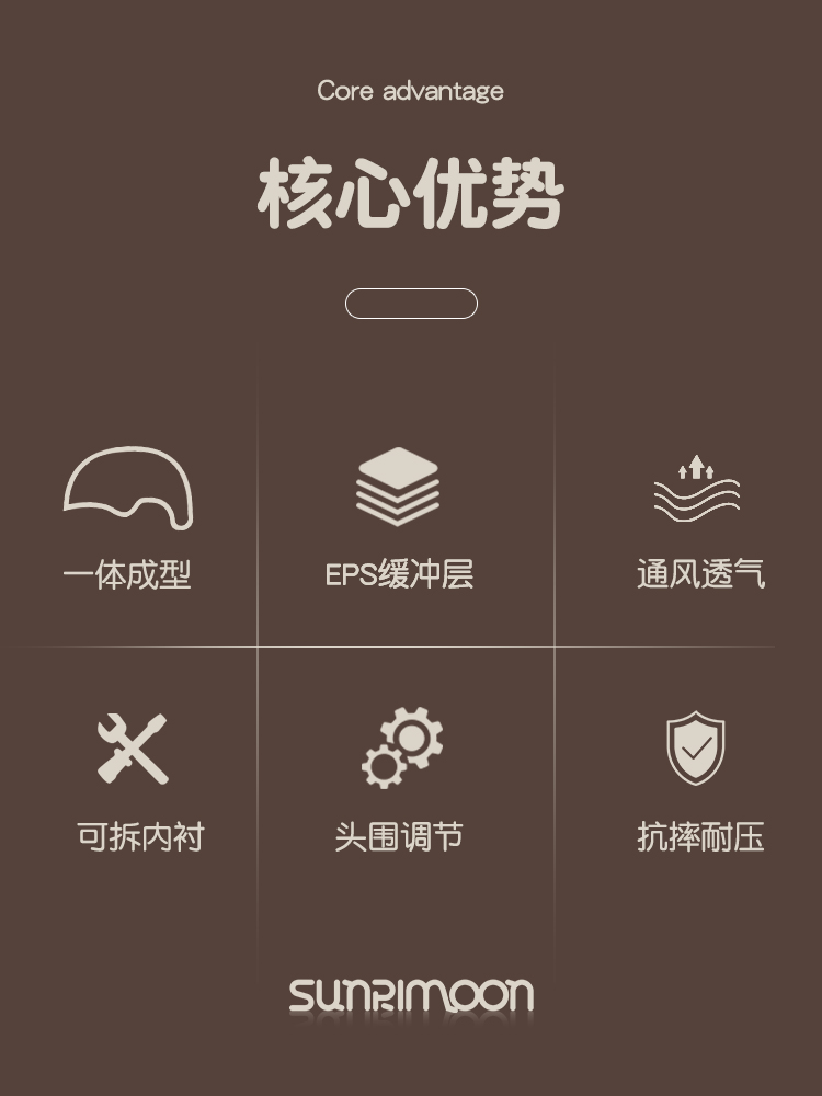 sunrimoon儿童头盔：守护宝贝的每一刻骑行，让安全与快乐同行！