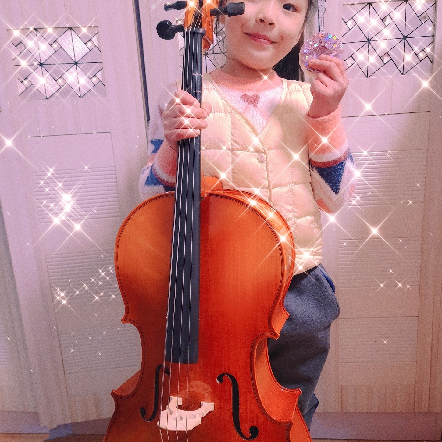 美国进口魔幻大提琴BASS防滑垫Smart Stop-6#小花：音乐家必备神器，演奏路上的守护神！