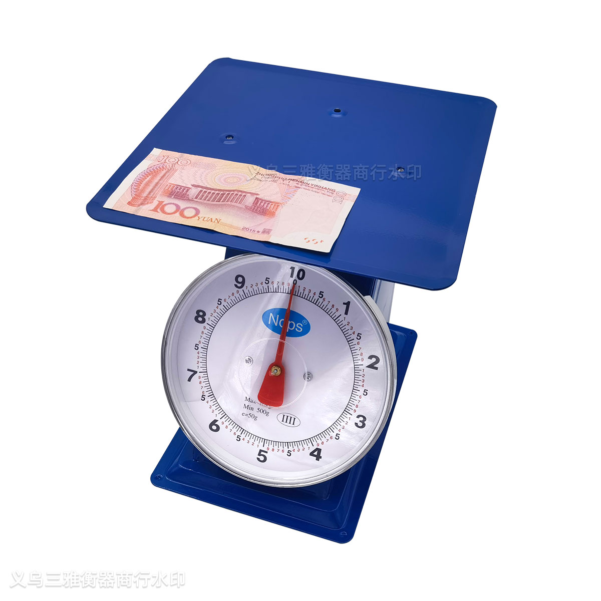 市场工厂必备神器：30kg机械式台秤，精准称重，轻松搞定！
