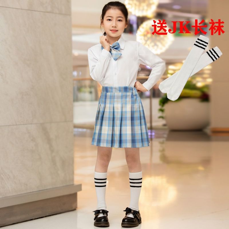 夏日必备！韩国Chic小众设计感压褶衬衫+光泽感百褶裙套装，美出新高度✨
