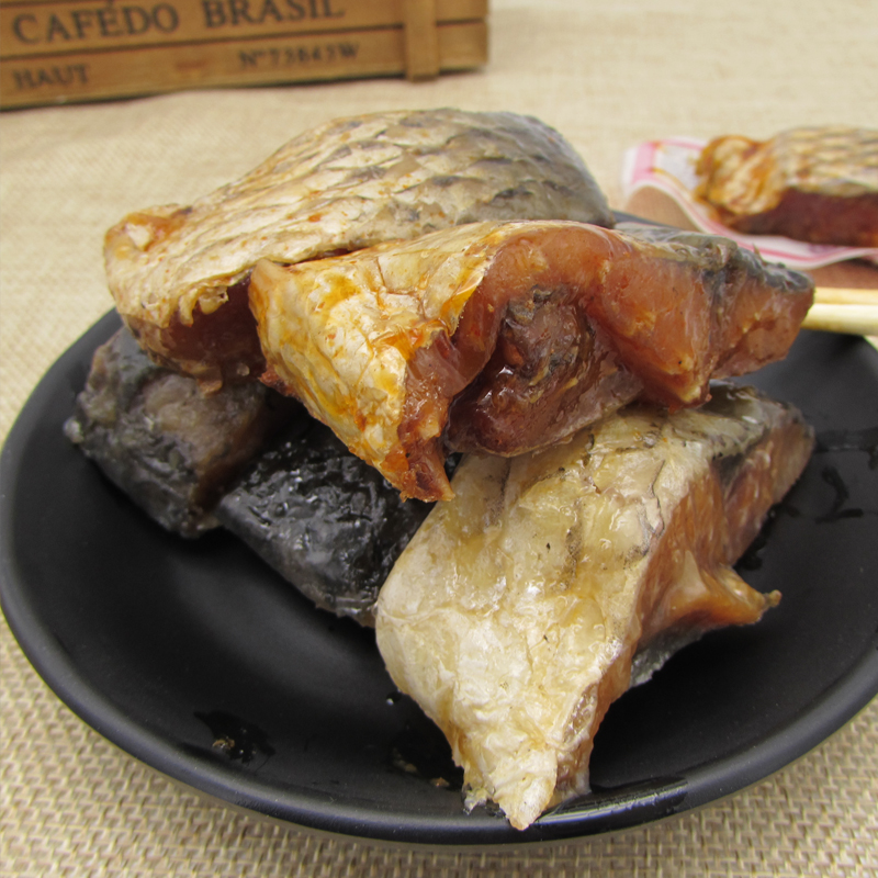 正宗绍兴鱼香聚原外婆家醉鱼干，500g鱼块中段休闲即食零食鱼片特产，尝过你就忘不了！