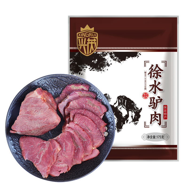 河北保定徐水特产漕河五香驴肉，一口难忘的美味！