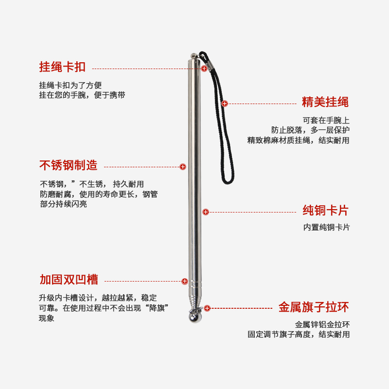 导游旗杆 vs 教学教鞭 vs 伸缩杆：谁才是你心中的“多功能神器”？