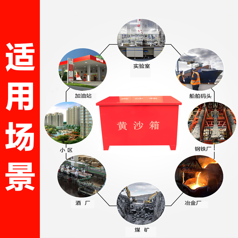 烁恒消防沙箱1立方：家庭安全守护神，你家也需要一个！️