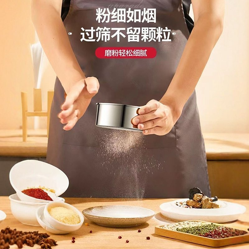 德国干湿两用打粉研磨机，大容量多功能磨粉机，五谷杂粮中药材破壁机，健康生活新选择