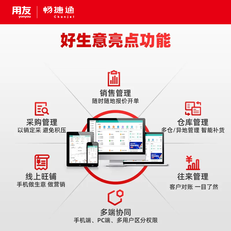用友畅捷通好生意ERP：30天免费试用，解锁企业高效管理新姿势