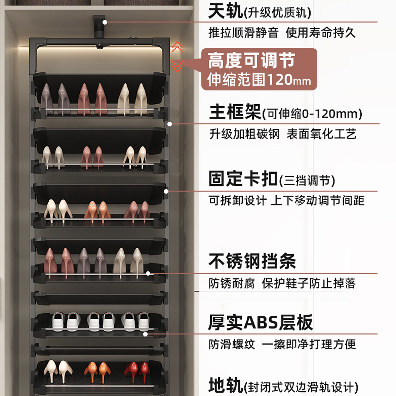 诺米360度旋转鞋架：家庭鞋柜收纳革命，告别凌乱鞋堆！