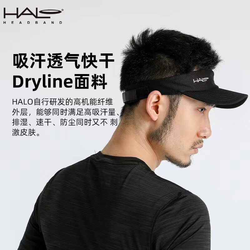 夏日必备！Halo运动帽：薄网眼透气，防晒又时尚！