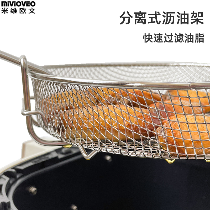 飞利浦空气炸锅配件大揭秘：HD9270/9280炸篮，接油盘，烤架，黑白随心挑！