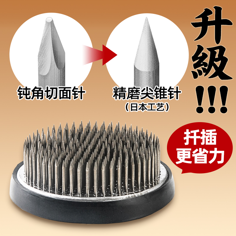不锈钢插花底座剑山：中式日式花艺的灵魂伴侣，插花固定的神器工具！