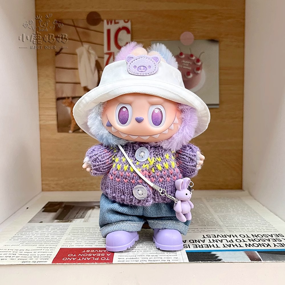 labubu3.0娃衣泡泡玛特：高能三代拉布布，幸运衣服大揭秘✨