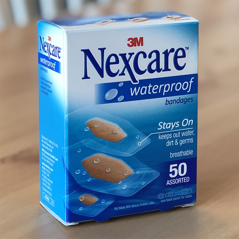 美国进口3M Nexcare耐适康防水透气创可贴，守护你的每一次小意外！