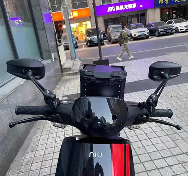 AOS4日本后视镜改装大法，小牛九号雅迪电动车摩托车通用反光镜改造全攻略！