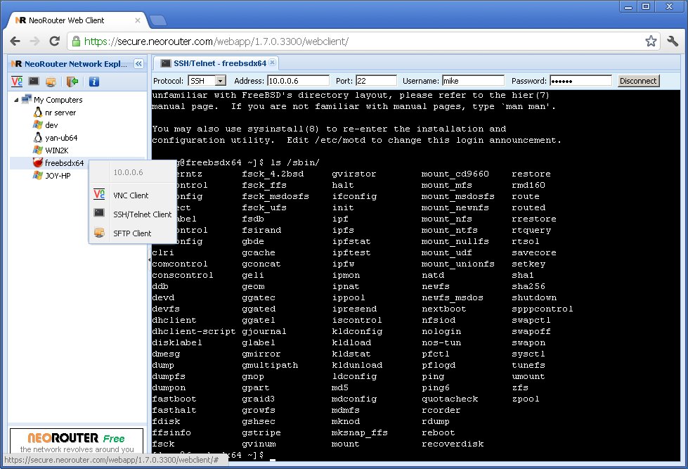 NeoRouter Mesh For SUSE Linux x642.4.1.4420