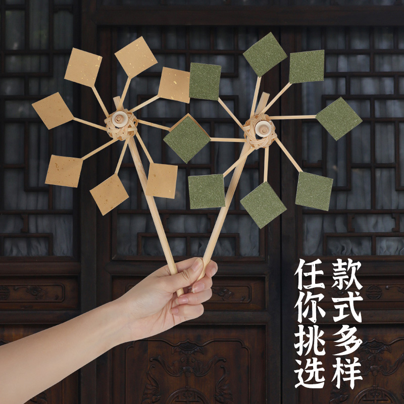 夏日踏青必备！非遗竹编风车DIY，亲子活动新选择